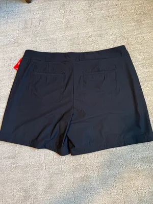 Spanx Sunshine Skort 6" XL Very Black Women Pull-On NWT thumbnail 5