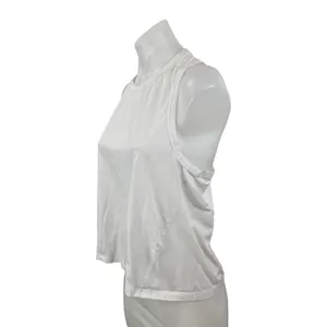 YPB Your Personal Best Women White Racerback Workout Athletic Tank Top Size M thumbnail 3