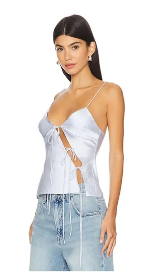 Revolve X Lioness Mariah Cami Top Light Blue thumbnail 2
