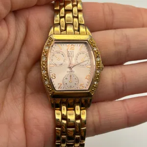 NY&C Rose Gold Women’s Fashion Watch Working New Battery thumbnail 7