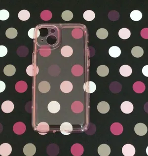 NWT Clear Dusty Pink iPhone 14 Plus Case thumbnail 3