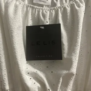 Lime Lush.  Le Lis White Eyelet Blouse thumbnail 2