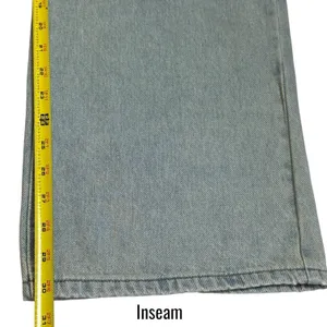 NEW Edikted‎ Low Rise Wide Leg Acid Washed Jeans Capsule Skater Grunge M thumbnail 12