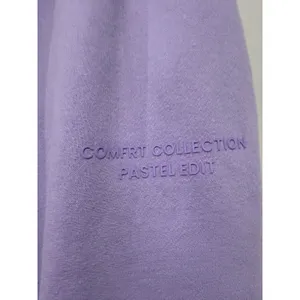 Comfrt Women Pastel Edit Collection Lavender Hoodie Set Sz XS Jogger Sweatpants thumbnail 6