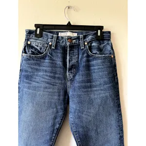 ayr the lil dude crop high rise jeans blue size 27 DRM thumbnail 4