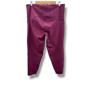 Spanx Booty Boost Leggings Womens 2X Purple High Rise Sculpting Active Plus Size thumbnail 2