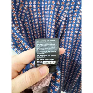 Anthropologie Jacquard A-Line Sweater Knit Mini Dress Navy Orange Size S thumbnail 6