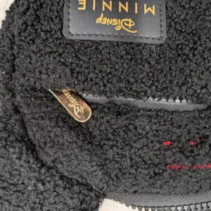 Disney Minnie Mouse Black Sherpa Belt Bag thumbnail 2