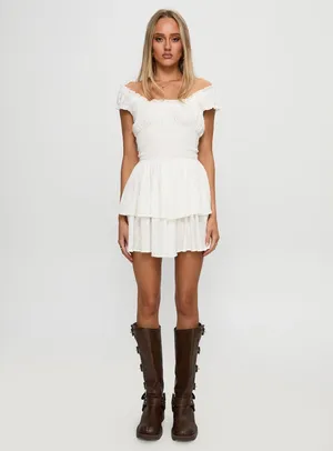 The Love Galore Princess Polly Romper White thumbnail 5