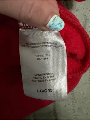 Coca-Cola Ugly Christmas Hoodie Snowflake Bottle Graphic Red Large Pullover thumbnail 6