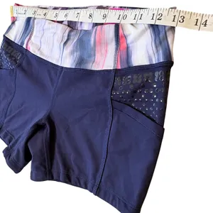 Lululemon Run Shorty Short Women 6‎ Abstract Print 3.5 Running Yoga Gorpcore thumbnail 7