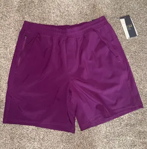 VRST Men's All-In Lined Training Shorts in Black Cherry thumbnail 1