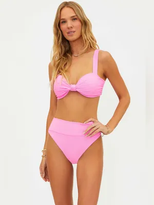BEACH RIOT Sophia Top Prism Pink, Size Large, $118 thumbnail 4