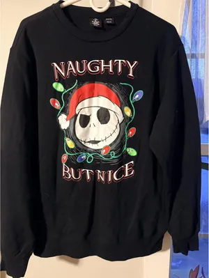 BN Naughty but Nice sweatshirt sz M Black Size M thumbnail 1