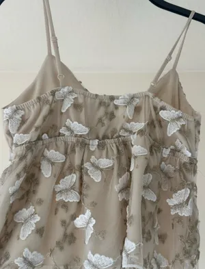 Butterfly top Tan thumbnail 4