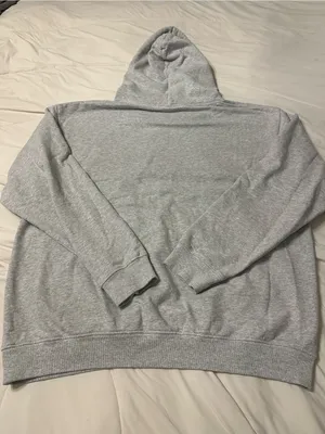 Sporty & Rich Wellness Club Cotton Blend Light Gray Hoodie - Size XL thumbnail 5