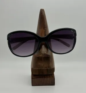 Guess Women's Black Oversized Sunglasses with Patterned Arms thumbnail 1