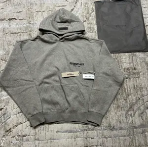 Essential Dark Oatmeal Fear of God Hoodie and sweatpants X small thumbnail 4