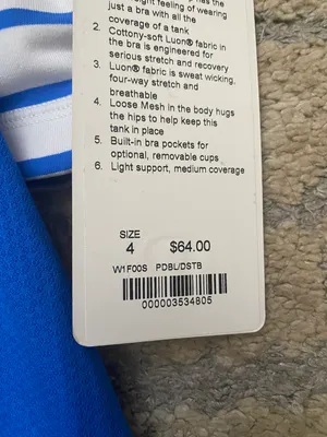 Lululemon Tank thumbnail 4