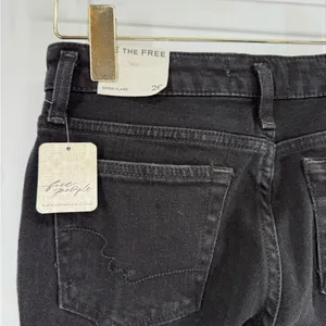 We‎ The Free Emre Flare Jeans in black size 26 NWT thumbnail 7