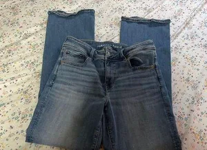 American Eagle Bootcut Jeans Stretch Super Kick thumbnail 1