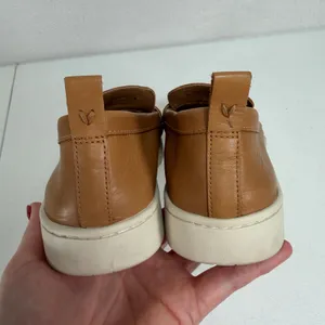 Vionic 7.5 Uptown Leather Penny Loafer Tan Platform Comfort Walking Preppy Shoe thumbnail 11