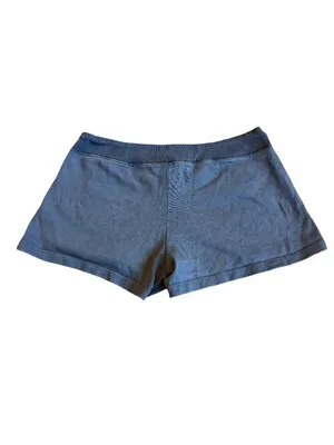 Brandy Melville Slate Blue Cotton Lounge Shorts Drawstring One Size Small thumbnail 10