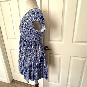 Urban outfitters blue and white Dress thumbnail 8