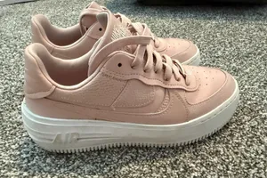 Nike Air Force 1 Sage Low Platform Sneakers – Blush Pink – Women's Size 6 thumbnail 1
