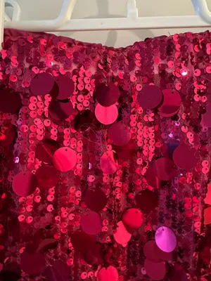 Sparkle Mini Skirt Shein thumbnail 3