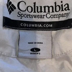 columbia sport‎ women white burgundy red winter ski jacket xl5865 large STAINS thumbnail 11