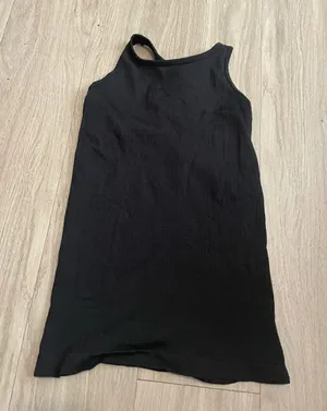 Athleta Black Ribbed Tank thumbnail 1