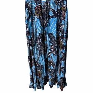 By Anthropologie Deja Blue Floral Dress Size Small thumbnail 4