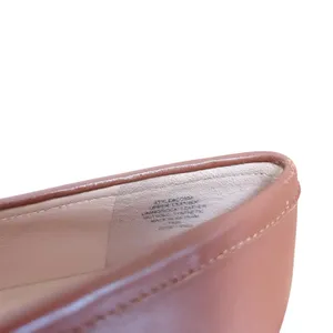 J. Crew Brown Leather Maison Ruched Loafers Sz 9 thumbnail 6