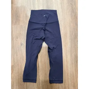 Lululemon align High Rise Cropped‎ Leggings Navy Blue Activewear Yoga Pants thumbnail 2