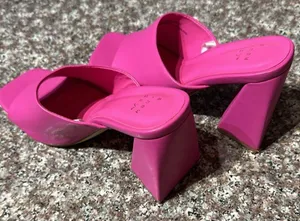 A New Day Pink Platform Heels thumbnail 8