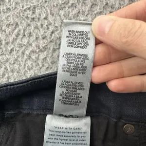 Good American Good Waist Crop Skinny‎ Jeans Stretch Preppy Women's 8/29 x 27 thumbnail 5