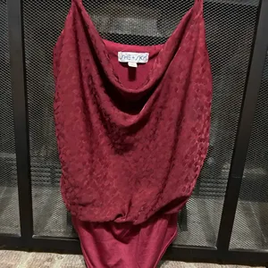 She + Sky maroon bodysuit thumbnail 6