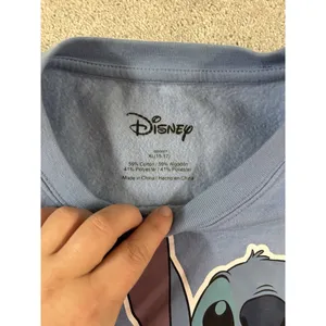 stitch ohana sweatshirt‎ blue disney XL thumbnail 4