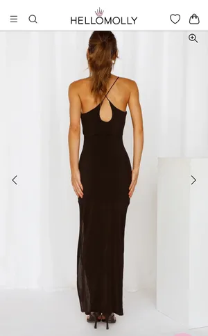 Hello Molly Black Maxi Dress thumbnail 4