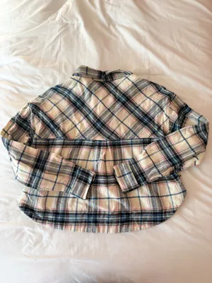 Altar’d State Oakley Flannel Button Up Blouse Size XS thumbnail 2