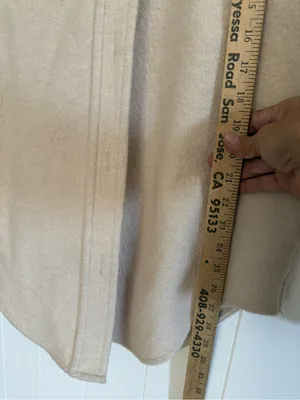Wilfred Free XS Beige Teddy Shacket with Chest Pockets thumbnail 9