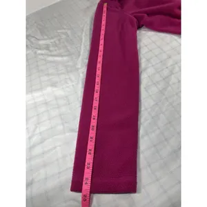 Old Navy Women’s Small 1/4 Zip Fleece Pullover Jacket Pink Magenta Holiday 2007 thumbnail 9