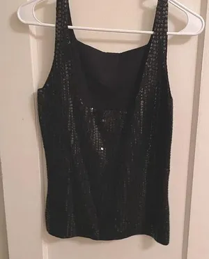Vintage I.N.C sequin tank thumbnail 1