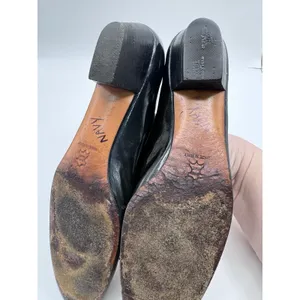 Salvatore Ferragamo Boutique Vara Bow Pumps Black Leather‎ Women's 8.5 AAA thumbnail 6