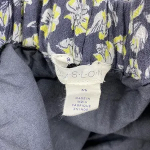 Caslon Grey & Yellow Floral Prairie Cottage Bohemian Midi Skirt thumbnail 9