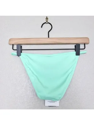NWT Peixoto Glow Bomba Tinga Bikini Bottom XS Mint Ribbed Triangle Swimsuit thumbnail 9