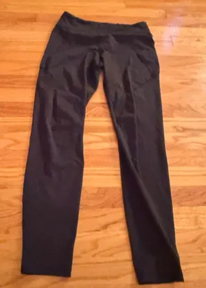 Patagonia Womens Active Leggings Size M Black Performance Yoga Hiking Pants thumbnail 1