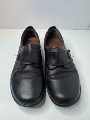 Hotter 'Sugar' Brown Leather Loafers Size 7 Black thumbnail 1