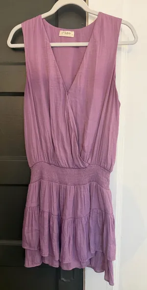 Boutique Lavender Dress Purple Size M thumbnail 1